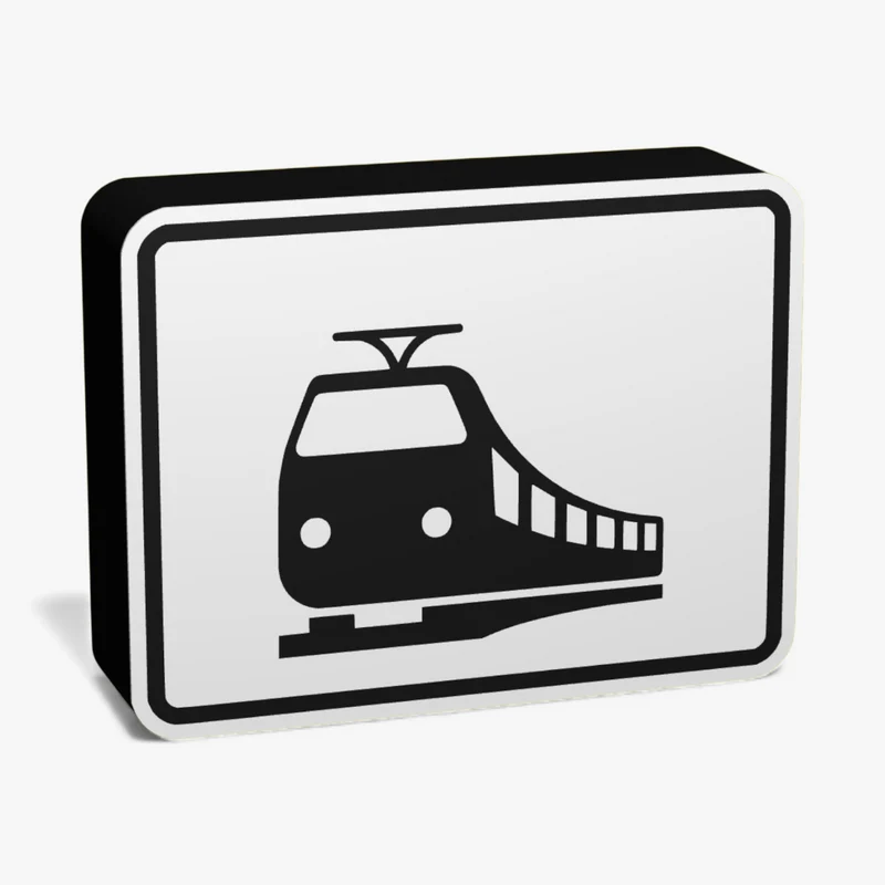 Schienenbahn Lampe