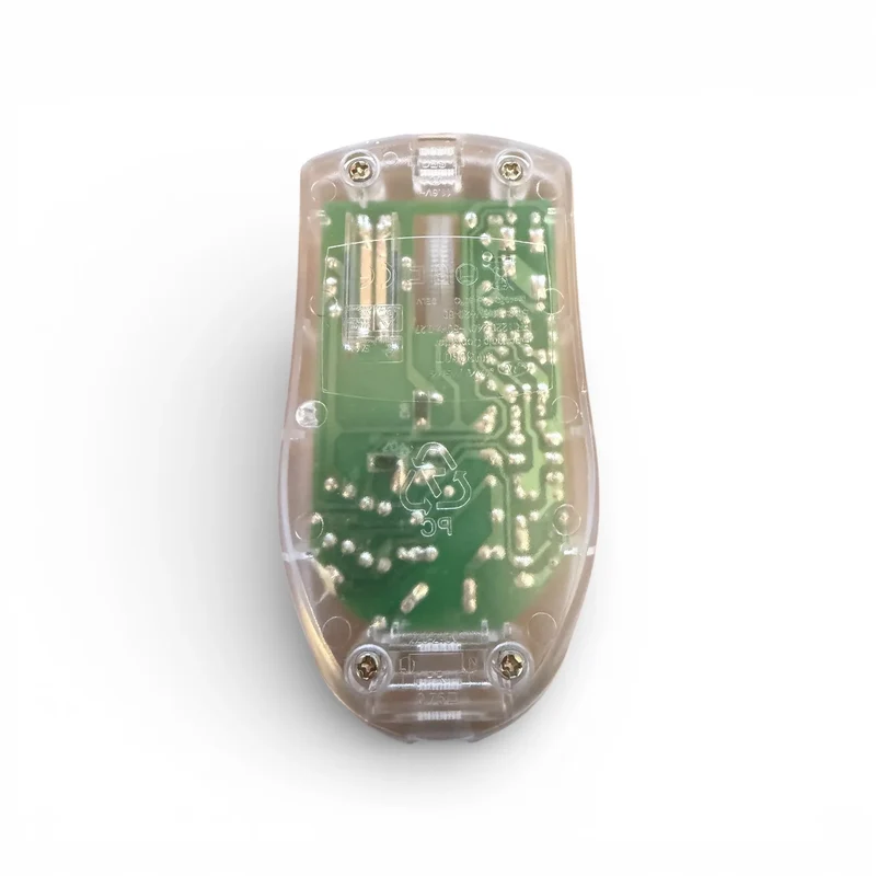 JN3060T TRONIC Schnurtrafo mit Dimmer 20–60W Transparent Mausform