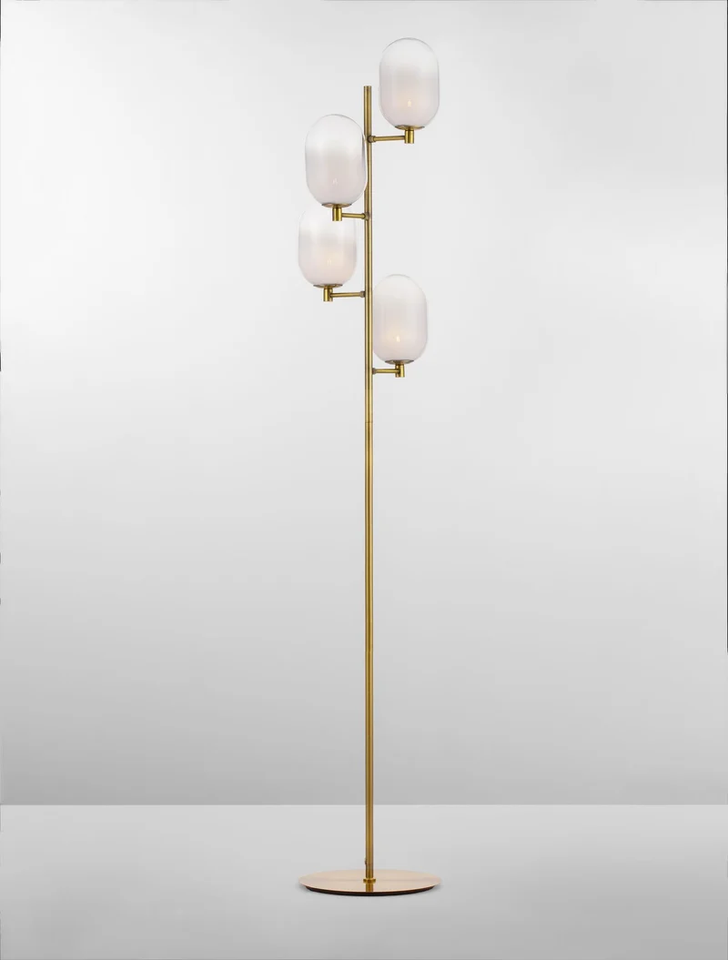 Balor Stehlampe 165cm mit 4 Armen