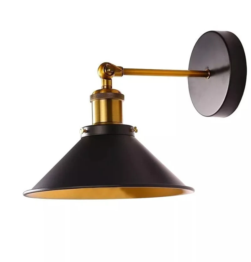 Beleuchtung badezimmer | wandleuchten | Schwarz |Ø22cm~3123