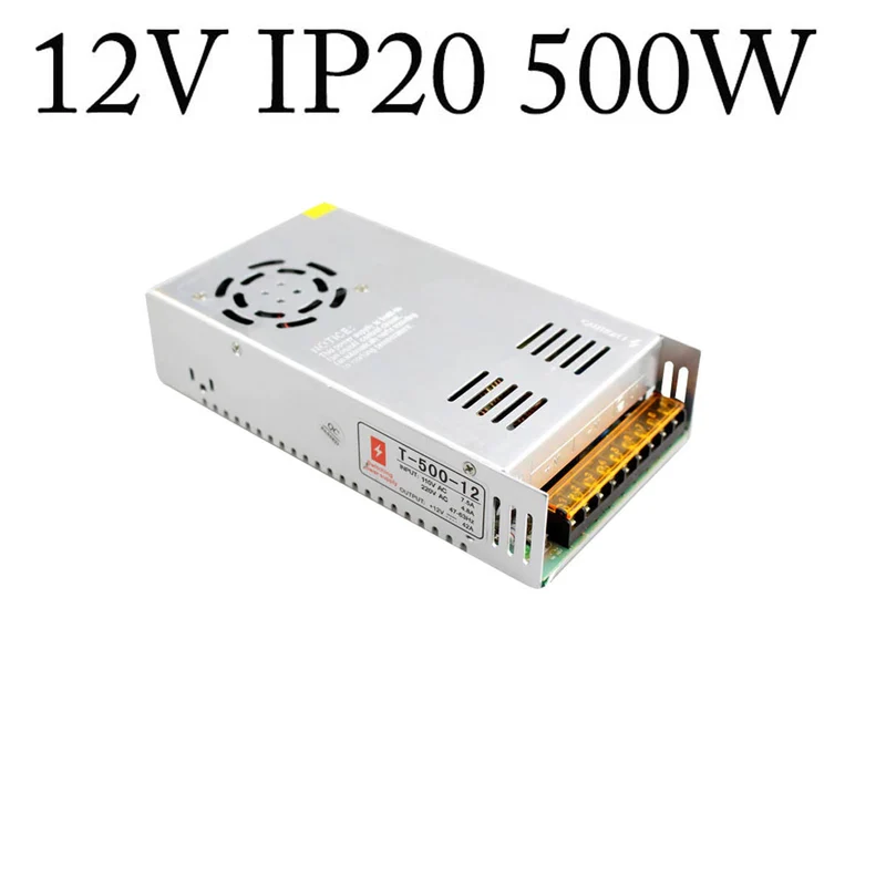 12V IP20 500W Schaltnetzteil TRAFO ~3121