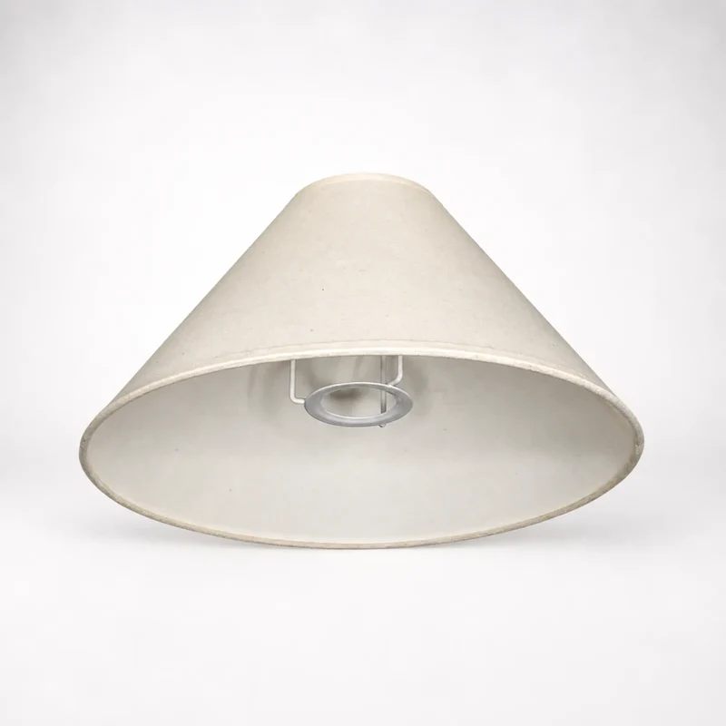Lampenschirm Creme – E27 Stoff, konisch, 30 cm