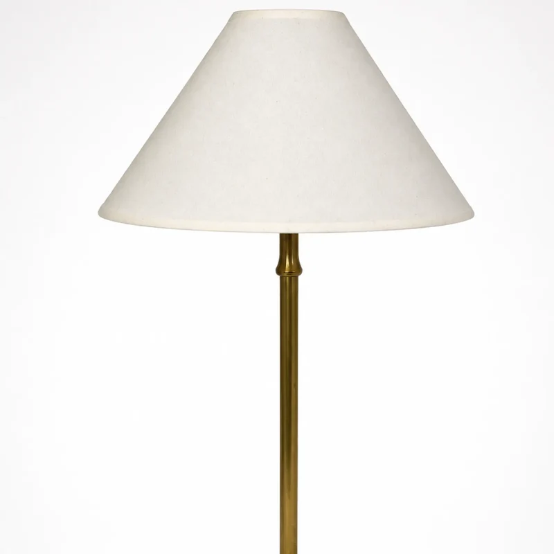 Lampenschirm Creme – E27 Stoff, konisch, 30 cm
