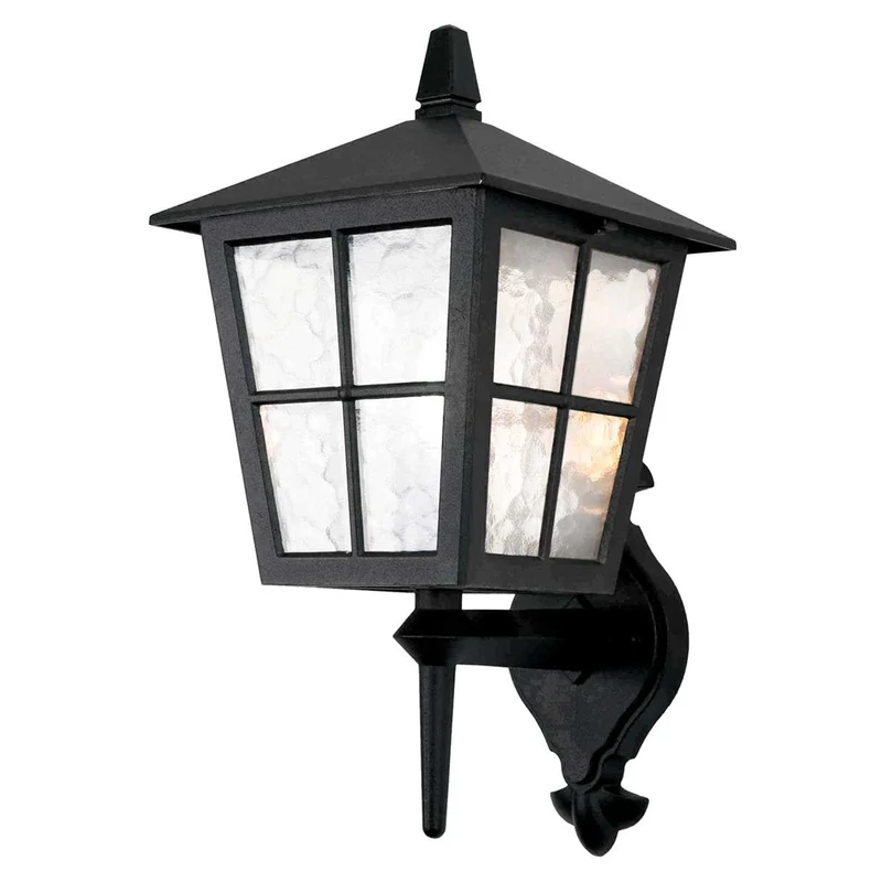 Außen-Wandlaterne Canterbury 1-flammig Schwarz 44cm
