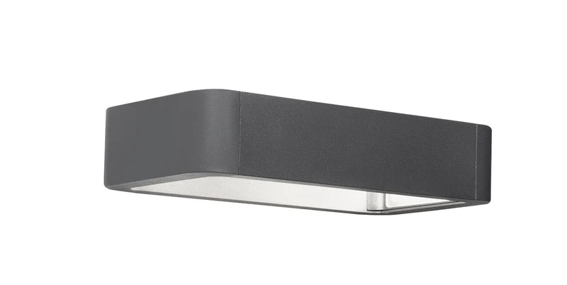 Ned LED Außenwandleuchte 3000K Dunkelgrau IP54