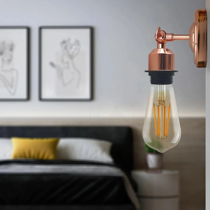 Wandlampe Vintage E27 Industrie Innen Verstellbare ~3736