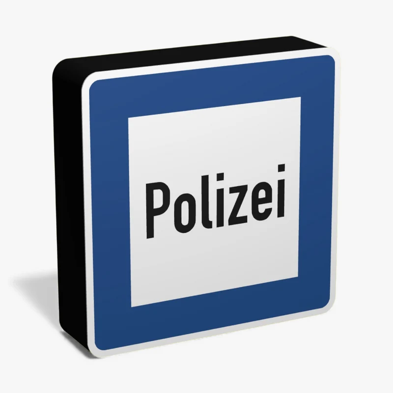 Polizei Zeichen 363 Lampe