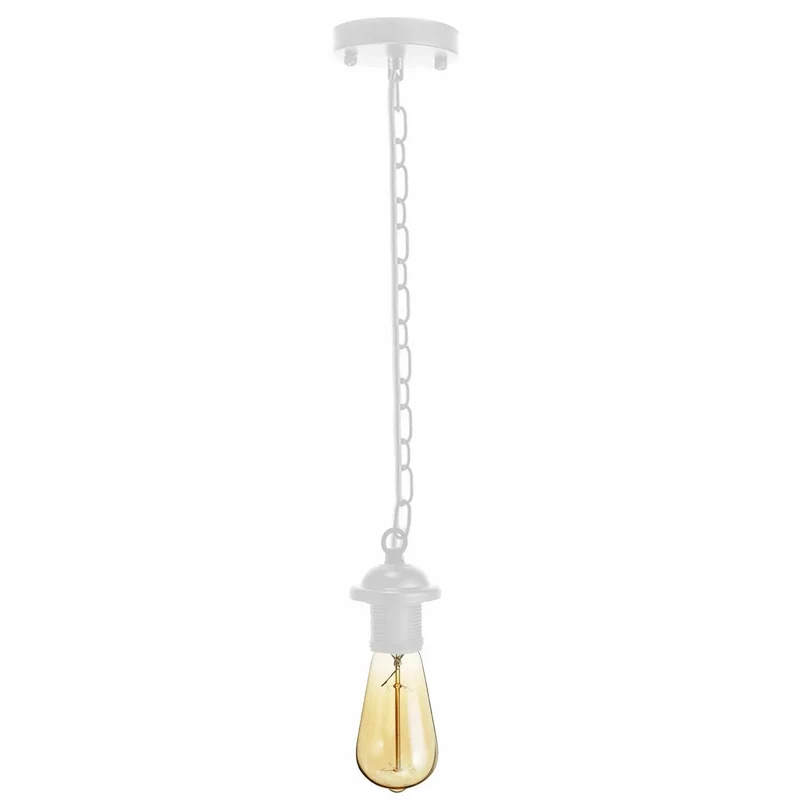Retro Industrie Ketten Pendelleuchte E27 Fassung ~3728