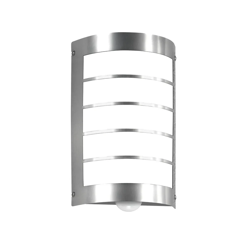 B-Ware CMD Außenwandleuchte Marco1 mit Bewegungsmelder Edelstahl Lampe IP44 18x28cm