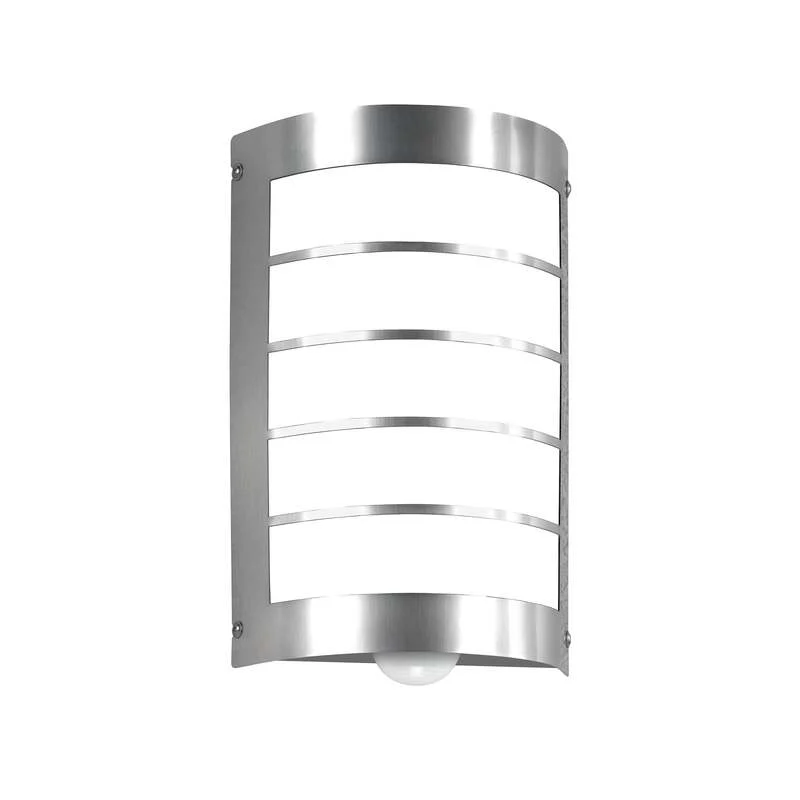 B-Ware CMD Außenwandleuchte Marco1 mit Bewegungsmelder Edelstahl Lampe IP44 18x28cm
