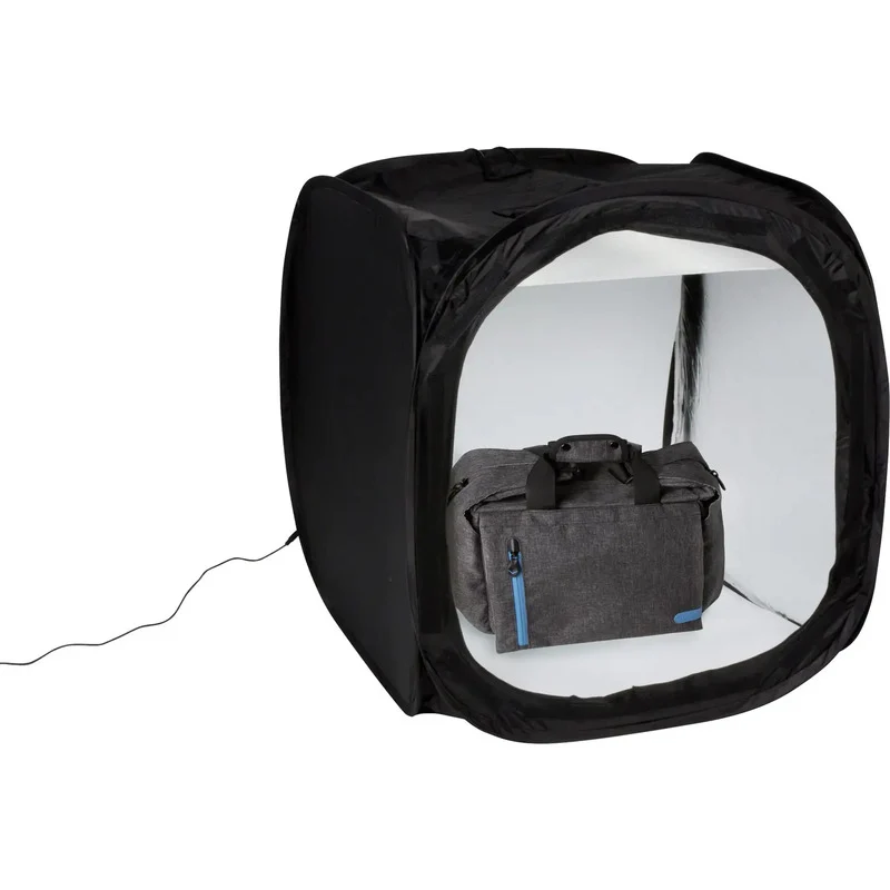 B-Ware Dörr Lichtzelt LB-6575 Aufnahmebox für Produktfotografie mit LED Beleuchtung