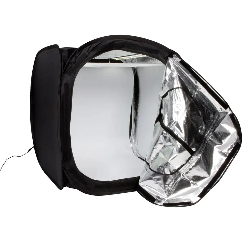 B-Ware Dörr Lichtzelt LB-6575 Aufnahmebox für Produktfotografie mit LED Beleuchtung