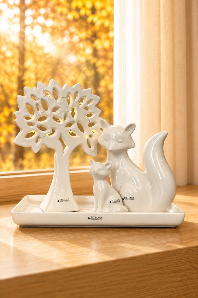 Dekoset Sendina mit Roxy und LED Baum Gavello