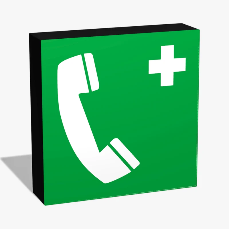 E004 Notruftelefon Lampe