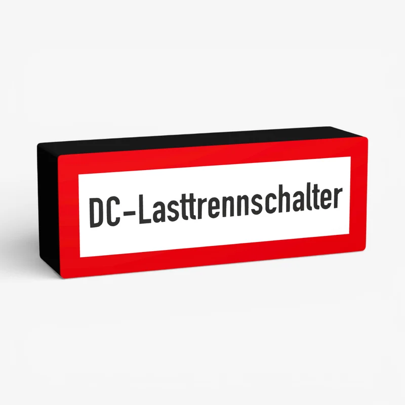 DC-Lasttrennschalter Lampe