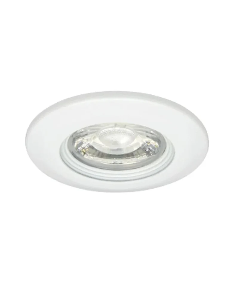 LED Einbaustrahler MD-99 – 7 W, dimmbar, IP44, Ø 60 mm, ultra flach 22 mm, warmweiß 2700 K, inkl. Trafo | Malmbergs