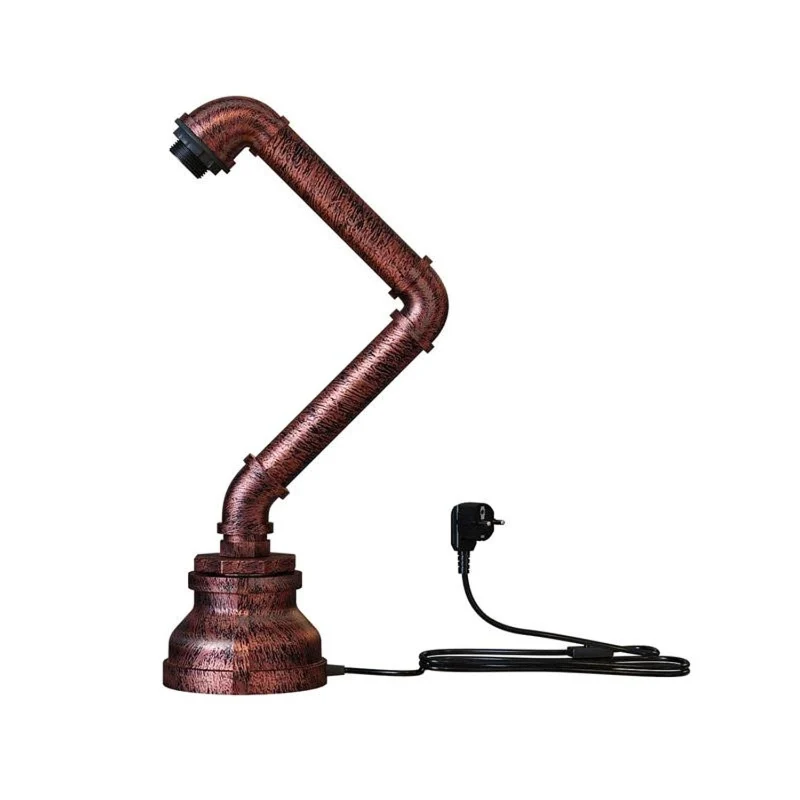 Steampunk-Industrie-Tischlampe mit E27-Fassung ~3507