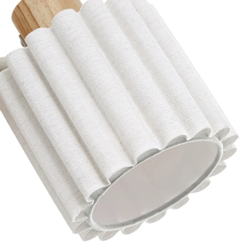 B-Ware Lindby Deckenstrahler Shiloh LED dimmbar 3-flammig Holz beige 52x24,5cm