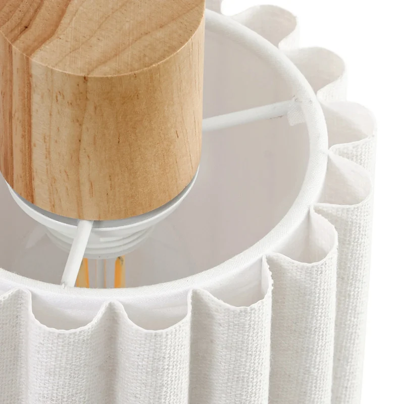 B-Ware Lindby Deckenstrahler Shiloh LED dimmbar 3-flammig Holz beige 52x24,5cm