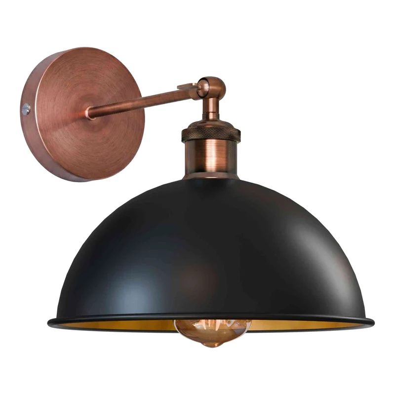 wandlampe vintage innen 180° schwenkbare Wandleuchte ~3506