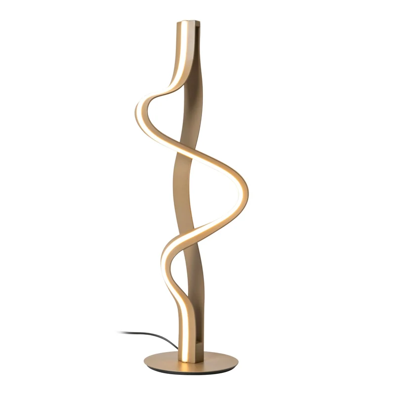 LED-Tischlampe Lambada dimmbar Champagner 60cm