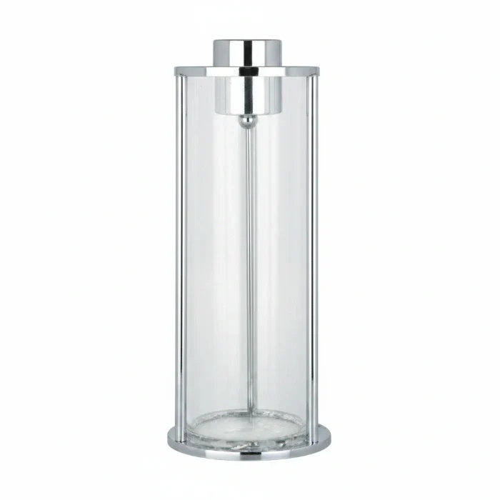 Ersatzglas Lampenfuß Boston – klarer Glaszylinder für Tischleuchte 96015