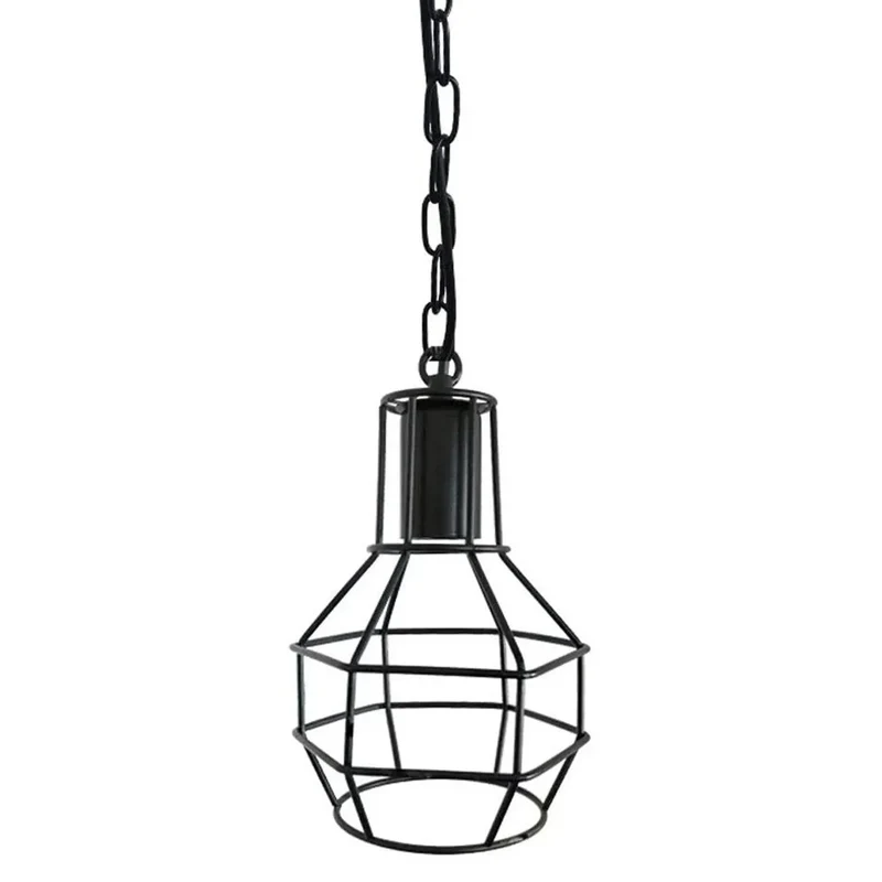 Industrial Deckenleuchte Vintage Hängelampe Metall Käfig Pendelleuchte~3467