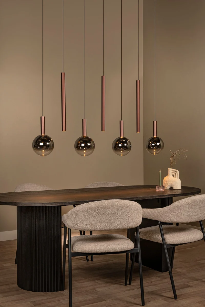 LED-Pendelleuchte Jasmine 7-flammig dimmbar CCT höhenverstellbar