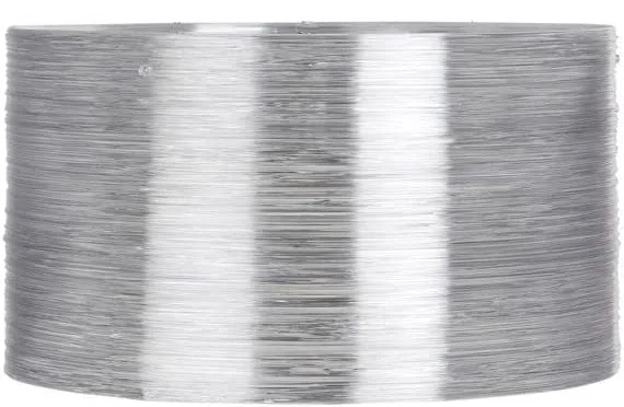 Lampenschirm aus Acryl silber 50 cm Ersatzschirm Hängelampe