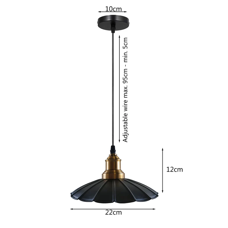 Rustikaler Mid Century Stil Esszimmer Hängelampe lampen licht ~3637