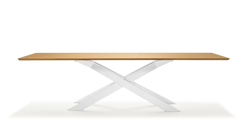 CROSS Table avec plateau en bois