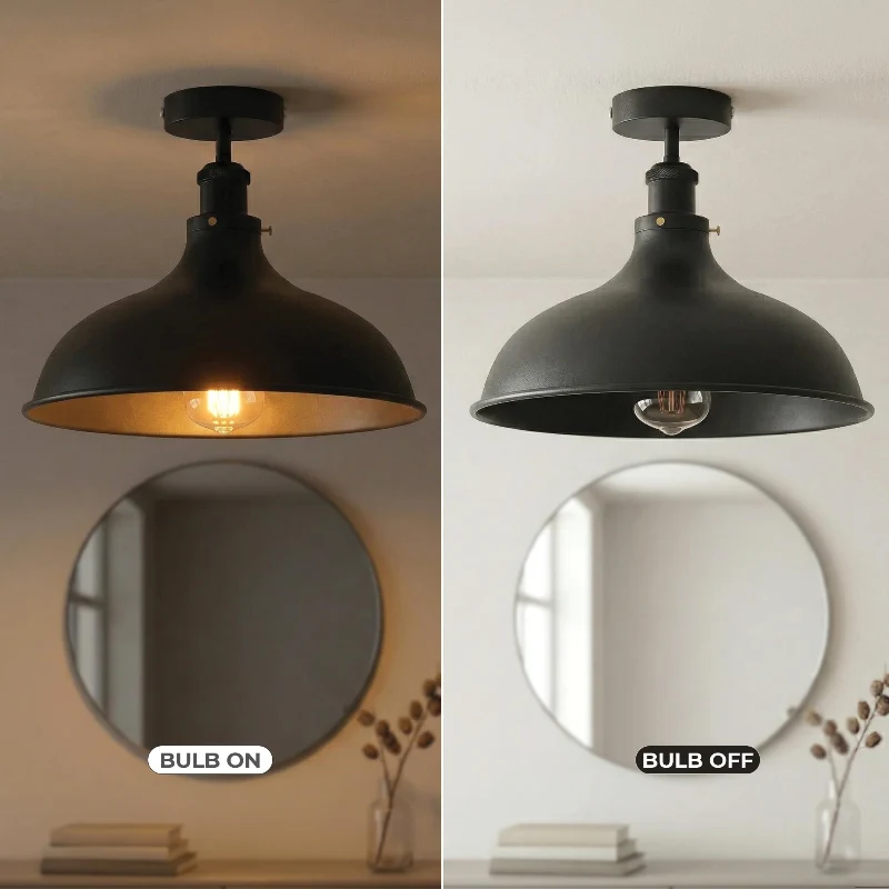 lidsone.comckenleuchte Ø 36cm Einbauleuchte Industrie ~3611