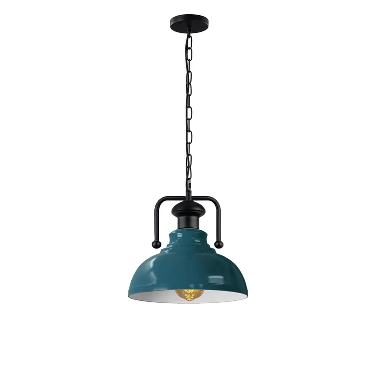 Joch Pendelleuchte Industrie – Vintage Gutsherren Hängelampe | Ø29cm | E27 ~3598