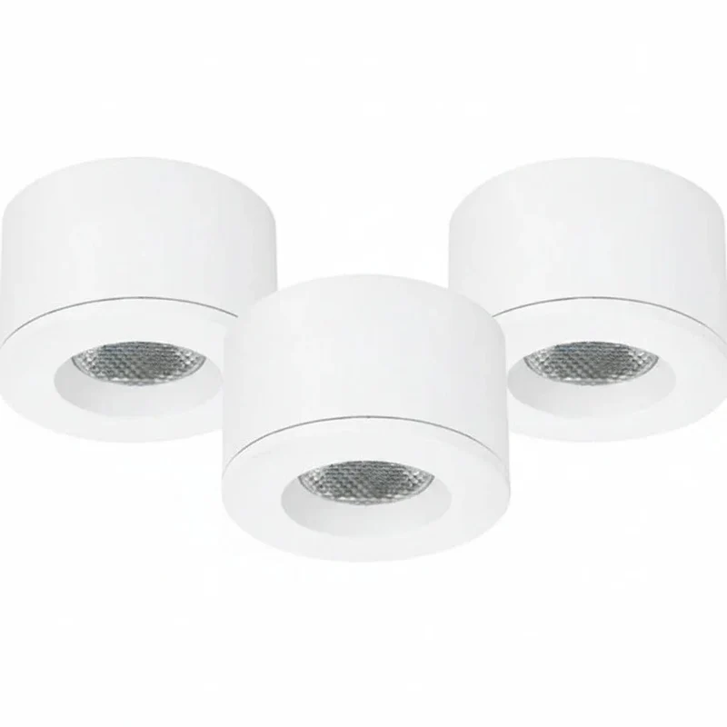 6er Set LED Mini Spots – Malmbergs MD-31 – weiß – dimmbar – IP44 – Einbau & Aufbau – 55mm