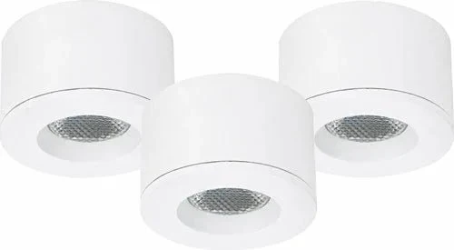 6er Set LED Einbaustrahler Weiß – dimmbar – IP44 – Malmbergs MD-29 – Einbau & Aufbau – ultra flach