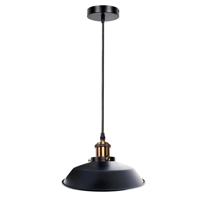 LEDSONE Retro-Pendelleuchte in verschiedenen Farben Ø 26cm ~3536