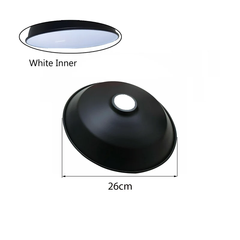 LEDSONE Retro-Pendelleuchte in verschiedenen Farben Ø 26cm ~3536