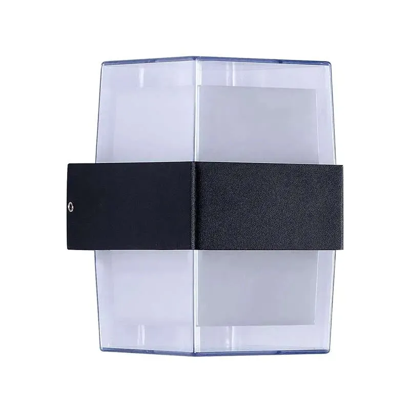 12W LED Außenwandleuchte Up Down IP54 Quader ~3388