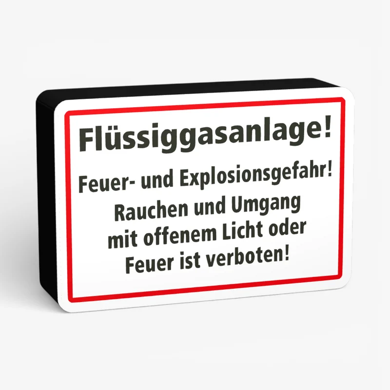 Flüssiggasanlage! Lampe