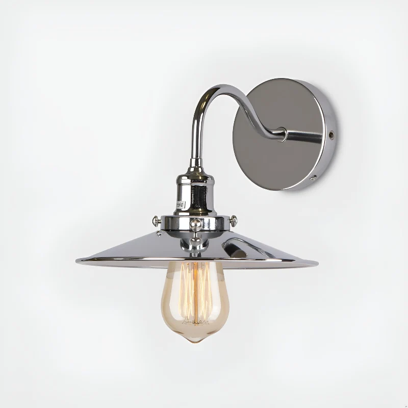 LEDSONE Vintage Wandlampe Ø22cm Metall Industrie ~ 3435