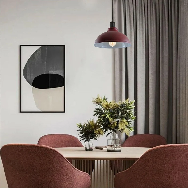LEDSone Lampada a Sospensione Industriale Retrò da Soffitto ~ 3372
