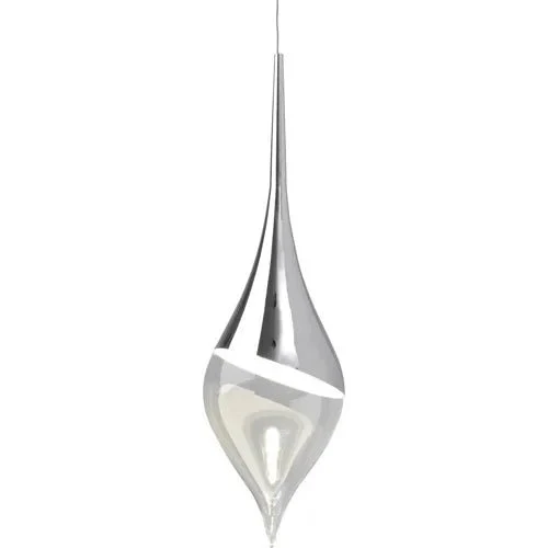 Lampenglas Tropfenform klar – Ersatzglas für Sompex Tear Pendelleuchte
