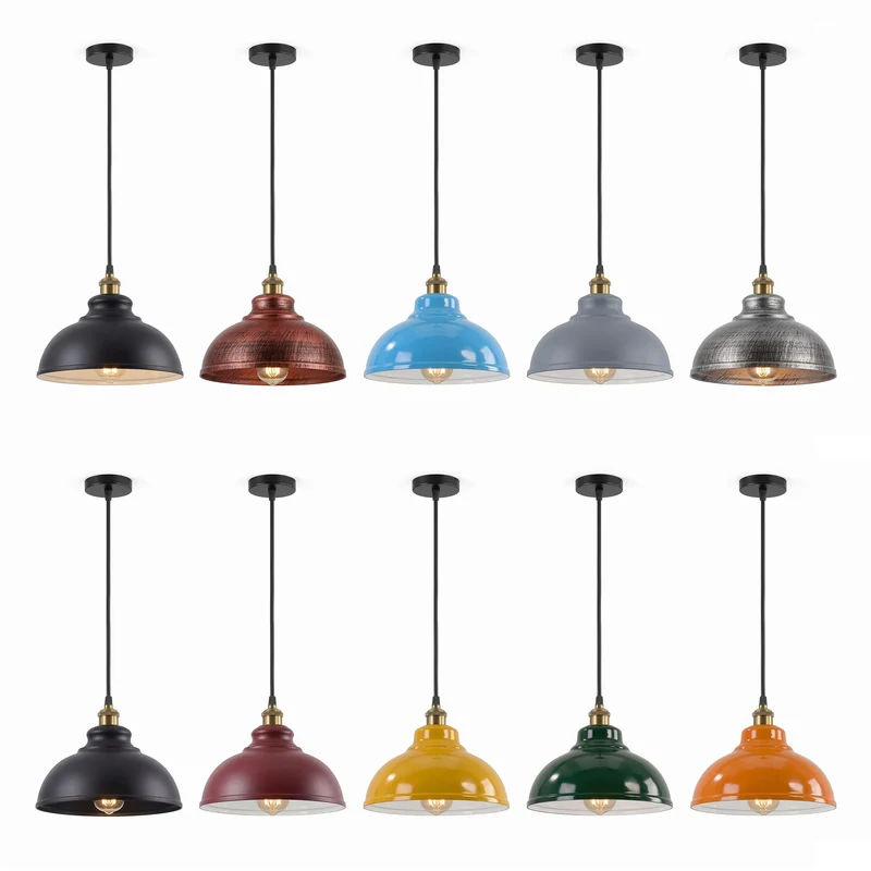 Retro Deckenlampe Vintage Pendelleuchte Hängelampe E27 | Ø 29cm ~ 3371