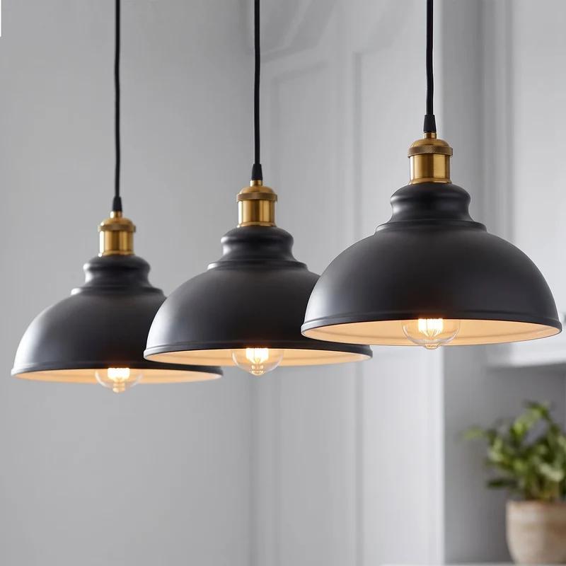 Retro Deckenlampe Vintage Pendelleuchte Hängelampe E27 | Ø 29cm ~ 3371