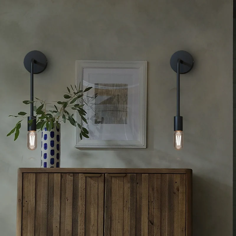 LED Wandlampe Modern Minimalistisch Innen aus Metall ~ 3363