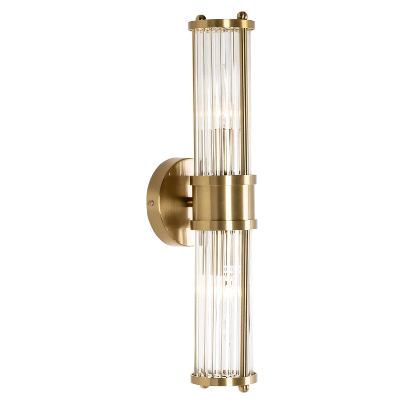 Wandlampe Lyan brushed gold – Richmond Design-Wandleuchte E14
