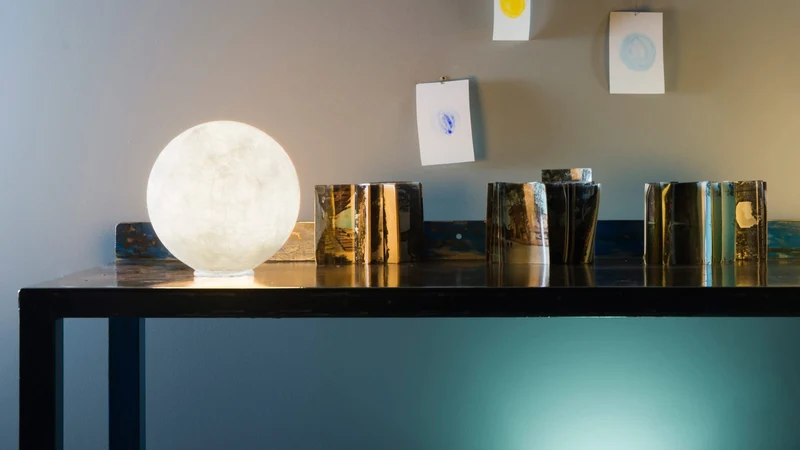 Set 2 T.Moon 1 Lampe de table