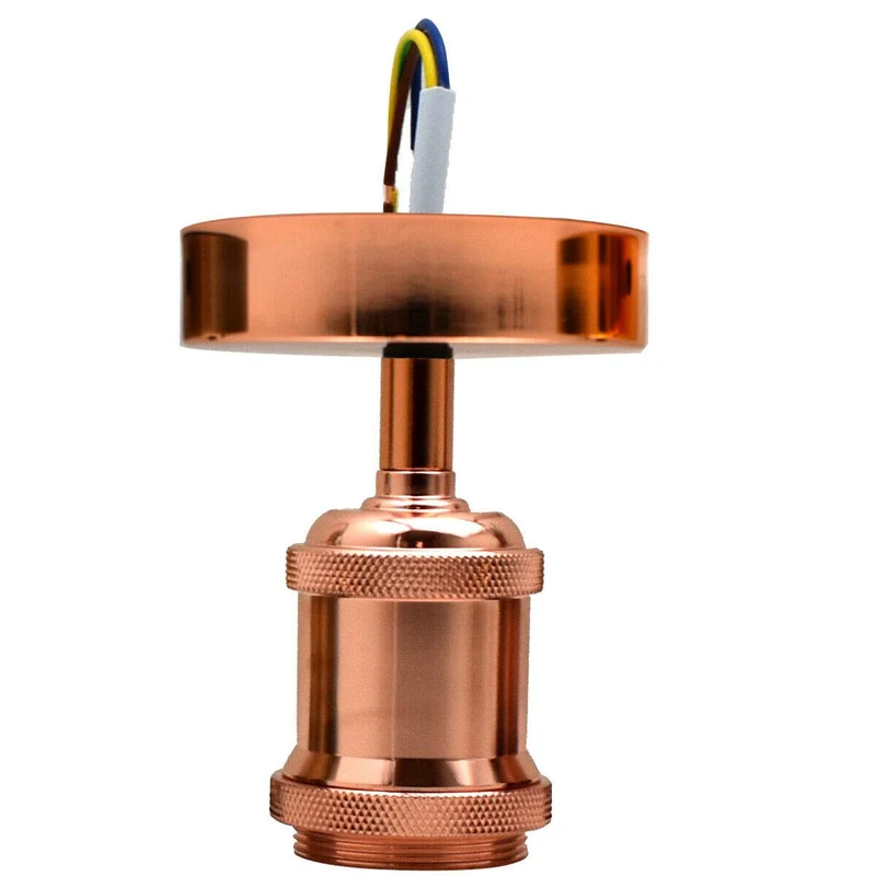 LEDSone Vintage Deckenleuchte | E27 Fassung Deckenlampe zur Direktmontage ~ 3348