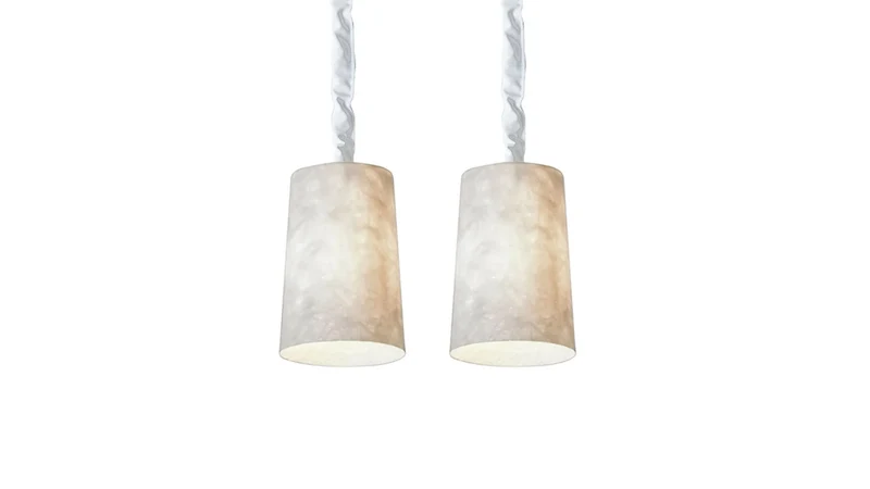 Set 2 Paint Nebula Suspension Lampe