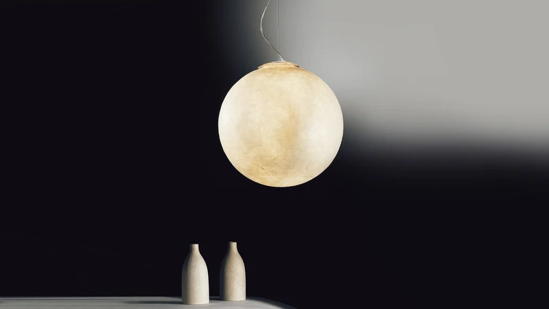 Set 2 Luna 2 Suspension Lampe